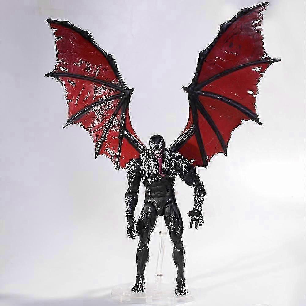Figurine d'action Venom 8 pouces - Jouet de collection Anime pour les fans de Marvel