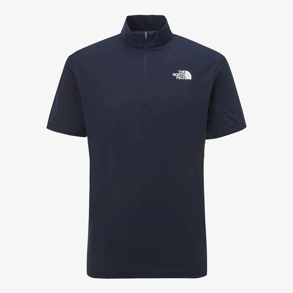 

THE NORTH FACE NT7KP00A Футболка Ascend на молнии с короткими рукавами