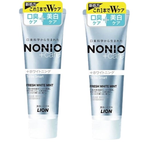 

Nonio Plus Whitening Toothpaste with Fluoride, 143g x 2 bottles