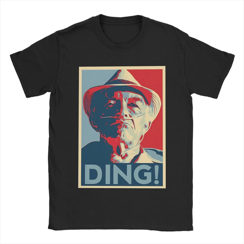 Don Hector Ding Ding TShirt Summer Breaking Bad Hippie TShirts Unisex Cotton Crew Neck Oversized Top Tees Short Sleeves