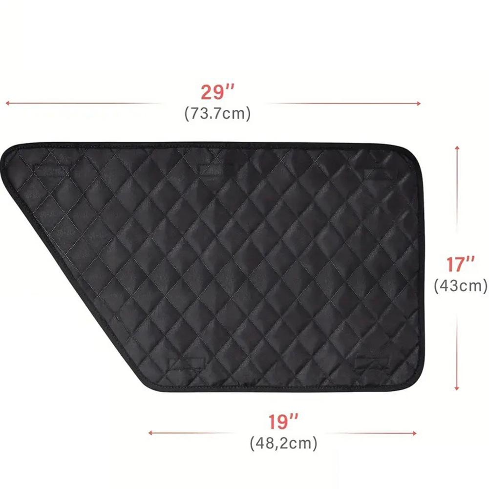 Car Cushion For Pets Dustproof Door Cover Car Pet Cushions Comprehensive Door Protection Effortless Installation