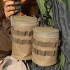 Outdoor Beers Cup Storage Bag Tactically Water Bottle Pouches Cart Cup Holder Kettles Carriers Bag Sundries Pouches