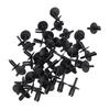50PCS Car Body Fastener Rivets Replacement for 1 2 3 5 7 Series 51111908077 Bumper Clips Plastic Fasteners Push