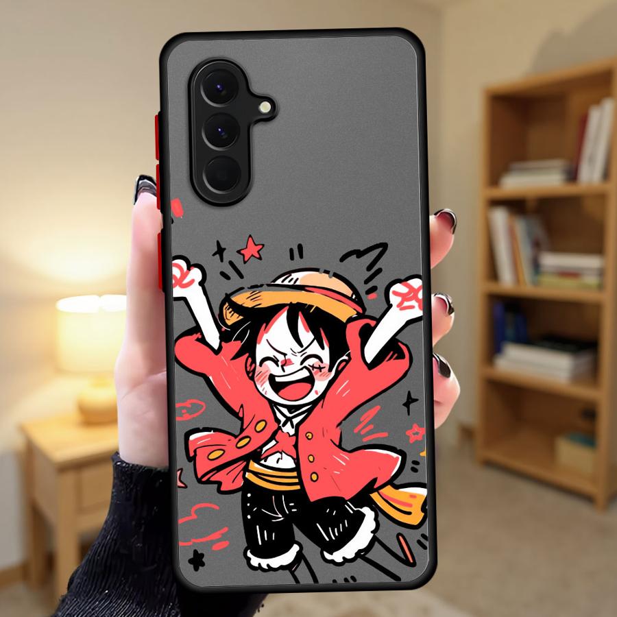 Cartoon O-One Pieces Case for Samsung Galaxy A34 A36 A52S A72 A56 A55 A53 A14 A23 A17 A52 A54 A73 A33 A16 A15 A35 Phone Cover
