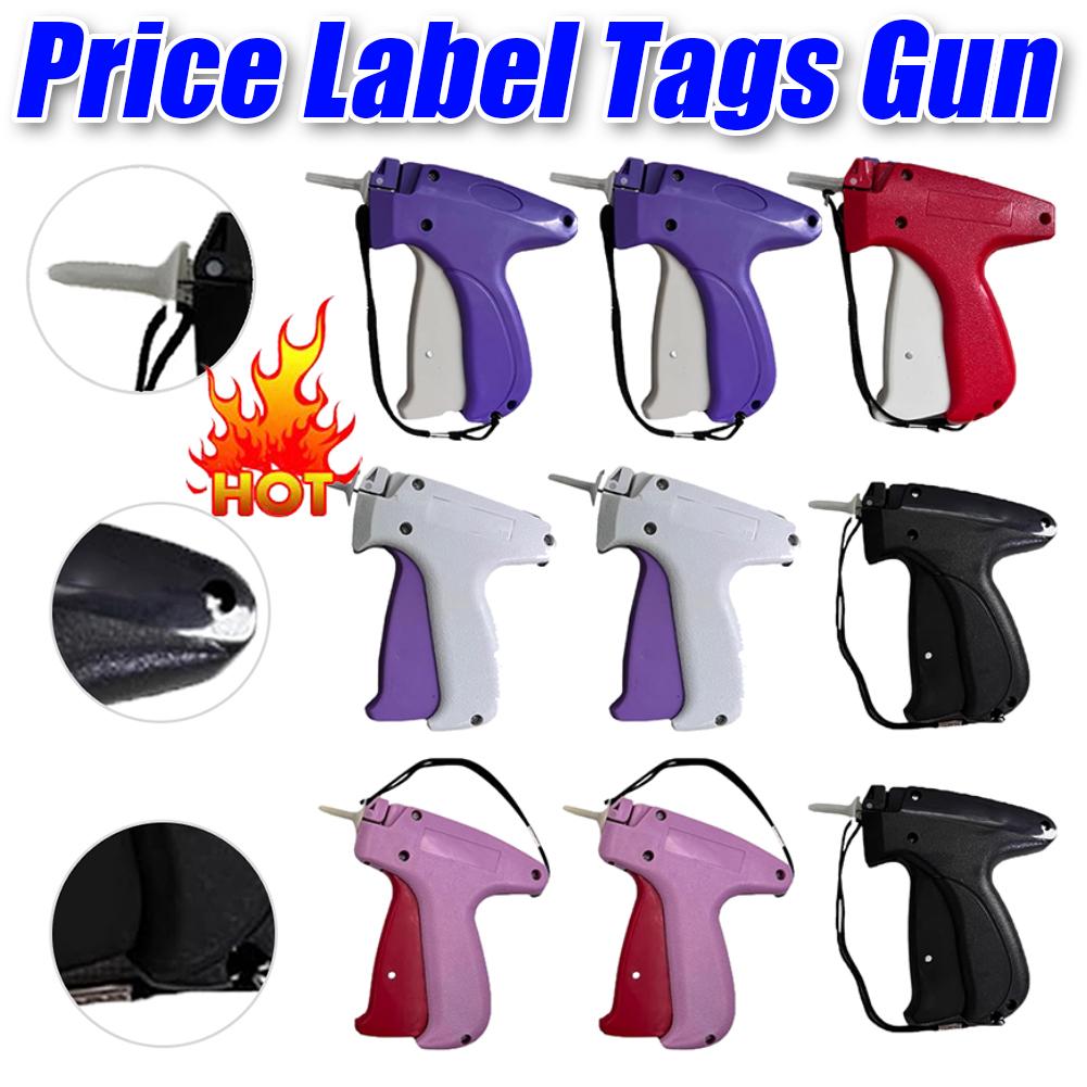Price Label Gun with 6 Needles Mini Stitch Gun Stitch Hemming Gun Tagging Stitch Tool Sewing Machine for Clothes Socks Hats