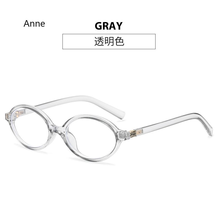 Korea Retro Oval Glasses Frame Women Lovely Ins No Makeup Plain Glasses Men Eyewear Cute Decorative Computer Glasses gafas