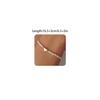 18K Gold-Plated Stainless Steel Heart Bracelet with High-Gloss Baroque Pearl