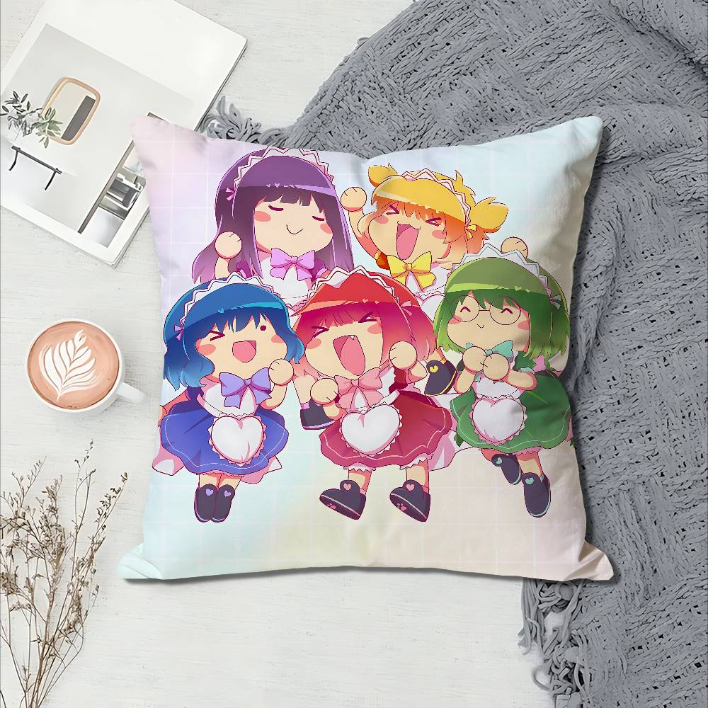 Cute TTokyo MMew Mew Various Sizes Square Pillow Case For Car Home Bedchamber Decor Custom Valentine gift