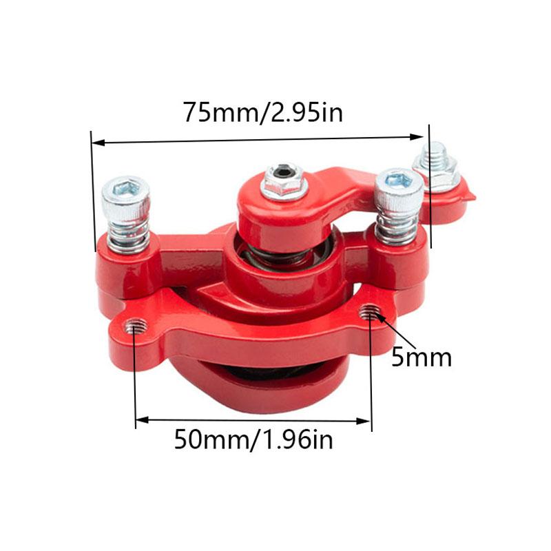 Motorcycles Front Rear Disc Brake Caliper with Pads Fit For 43cc 47cc 49cc Mini Moto Kids ATV Quad Minimoto Dirt Pocket Bike