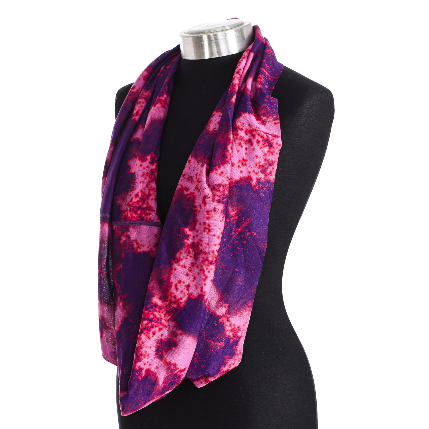 

Cuello tubular Infinito para cara y cuello 107100 para Mujer TU фиолетовый