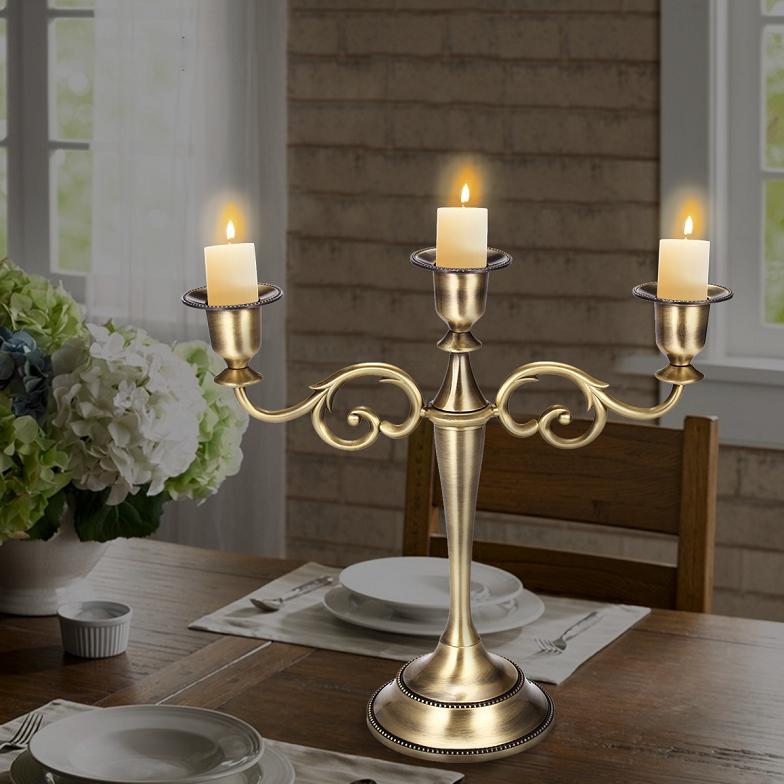 Vintage 3 Arm 5 Arm Metal Plated Candles Holders Centerpiece Candelabras Wedding Vintage 3 Arm 5 Arm Metal Plated Candles Holders Centerpiece Candelabras Wedding