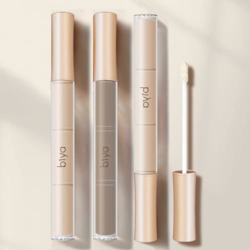 Unyoke 1pc Liquid Highlight Stick Cement Stick Nose Shadow Silhouette Face Repair Brightening Highlight Cover Up Concealer-01#Matte Highlight