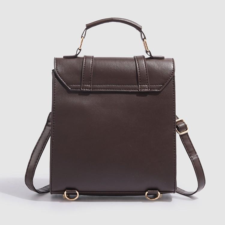 Women's Backpack 2025 New Fashion Versatile Retro Student Small Backpack Multifunctional Handheld Travel Bag Trendy