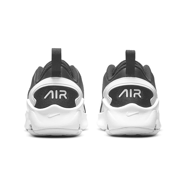 Nike Air Max Bolt CW1627-102 Kids' White Black Air Cushion Running Shoes