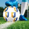 Pallone da Calcio Mansfield Town FC taglia 5, colorato, adatto a tutte le età, cucito a macchina, materiale PVC, qualità da competizione, durevole e ad alto rimbalzo