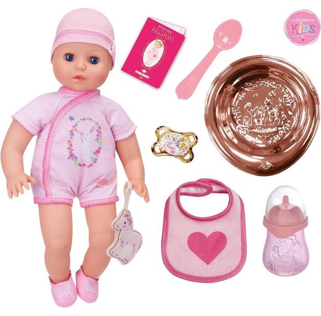 Кукла Stadlbauer Kids Emilia Дышащая Heartbeat Девочка 42см