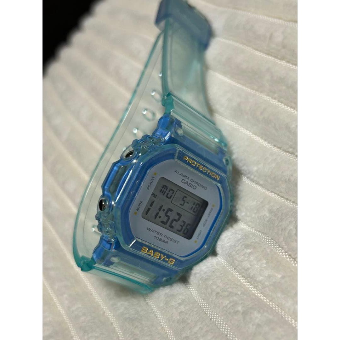 BABY-G Clear Blue Digital Watch Limited Color