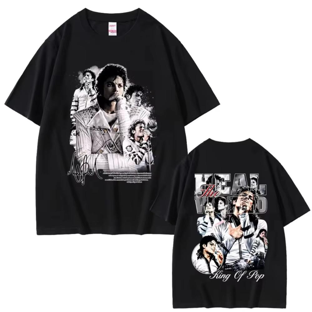 2026 new The King of Modern Pop Musics Summer Retro Fashion TShirt Large Mens Style TShirt S