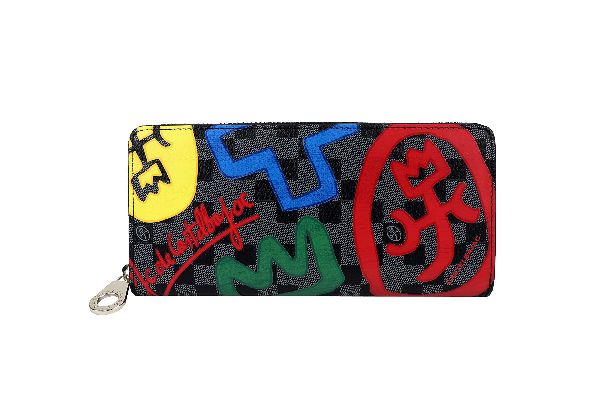 

Round zipper long wallet Clar [Castelbajac] CASTEL-66623 CASTEL-066623 (black)