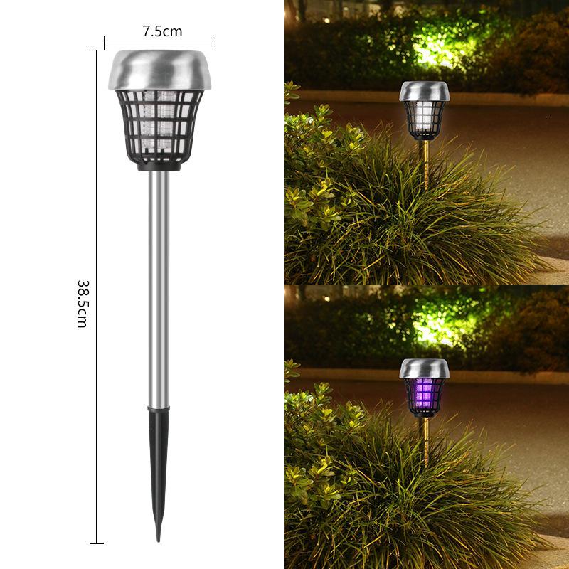 Rainproof Solar Mosquito Killer Lamp – Outdoor Garden Electronic Insect Repellent
