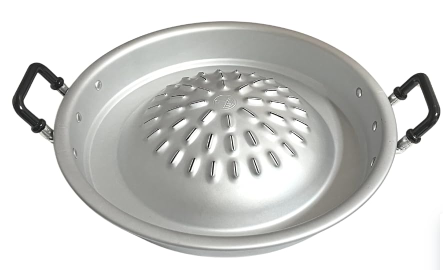 Moogata pot with holes charcoal stove set (30cm) +