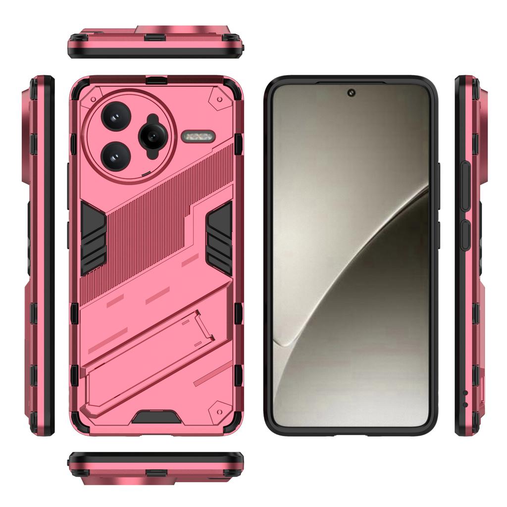 For Xiaomi Poco F7 Ultra 5G/Redmi K80 Pro 5G Case PC + TPU Shockproof Phone Cover with Kickstand