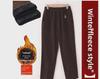 Plus Size Corduroy Velvet-Lined Pants for Middle-Aged & Elderly Women - Warm & Thick for Autumn/Winter
