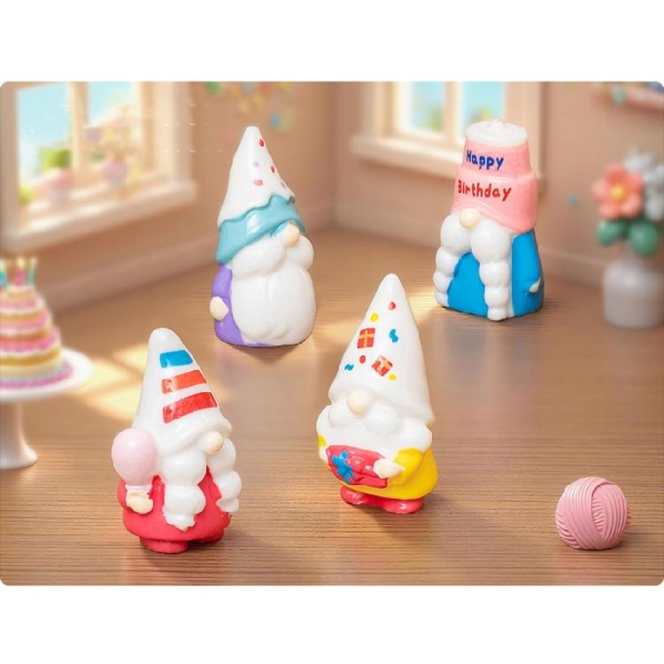 Fun Mini Figure Ornament Resin Decorative Item Festival Scene Decors Great For DIY Projects And Celebration Atmosphere