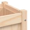 Plant Pot 90x31x31 Cm Solid Pine Wood