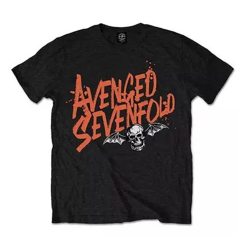 Metalcore Avenged Sevenfold Rockové Tričko Pánské Dámské 100% Bavlna Nadměrná Velikost Streetwear Letní Oversized Volné O-výstřih Unisex Trička