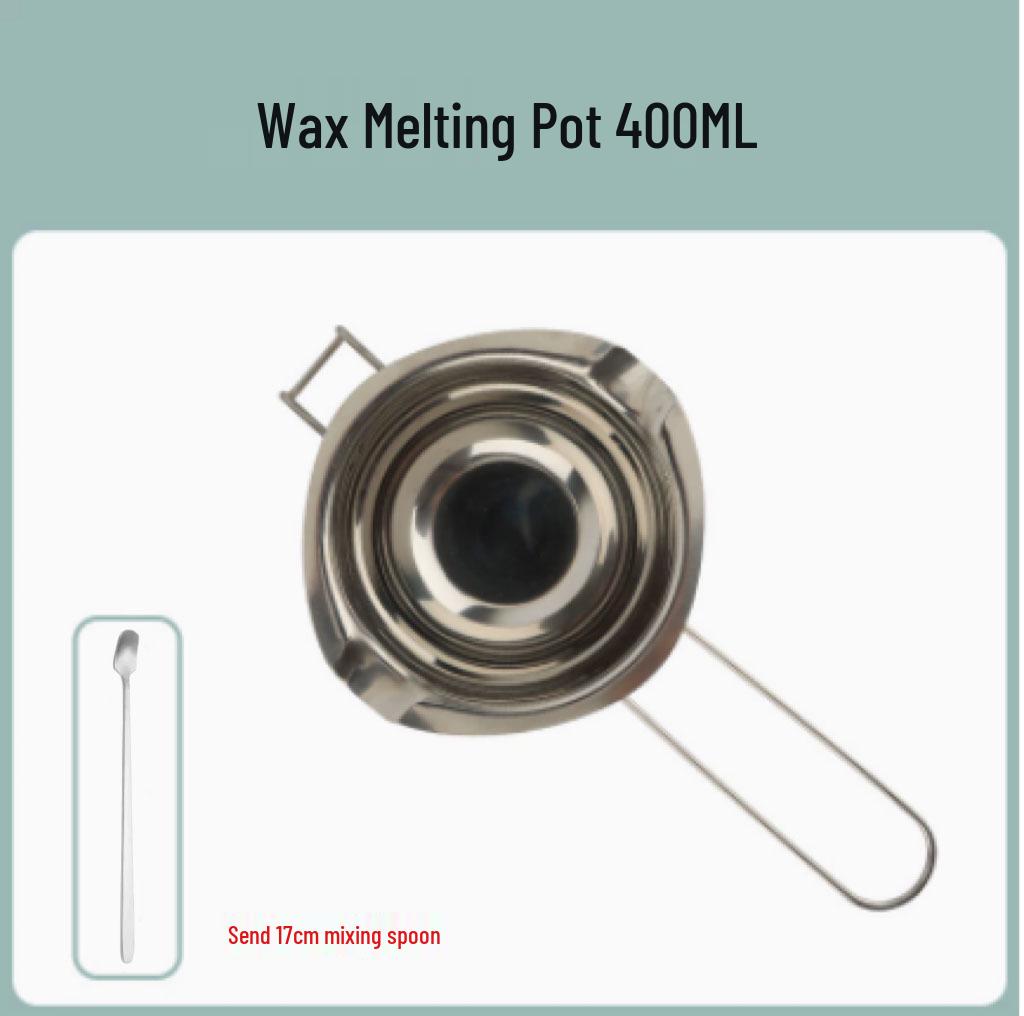 Aroma Candle DIY Kit: Wax Melting Pot & Tools for Homemade Candles