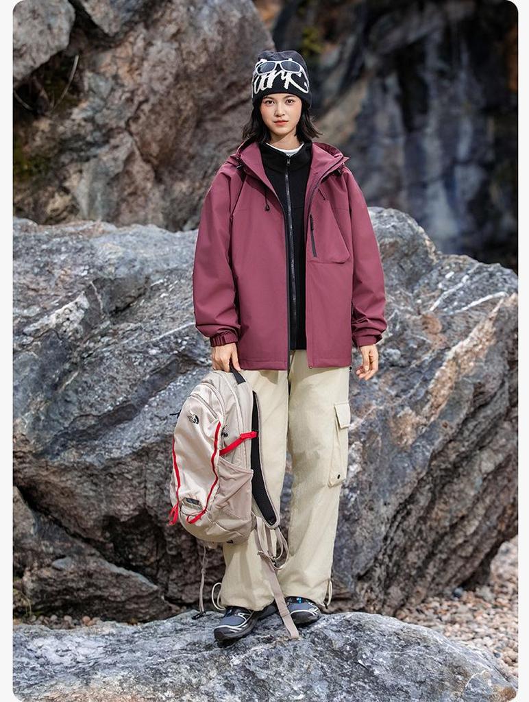 Unisex 3-in-1 Mountaineering Jacket with Fleece Liner - New Autumn/Winter Style