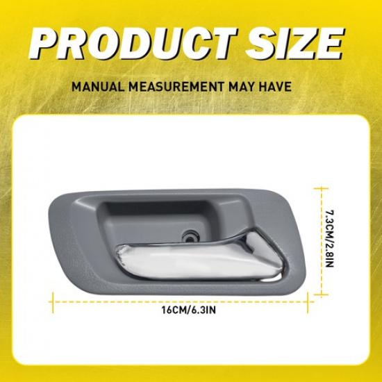 Interior Handle Door For 1998-2002 Honda Accord Set of 2 Rear Left Right LH&RH