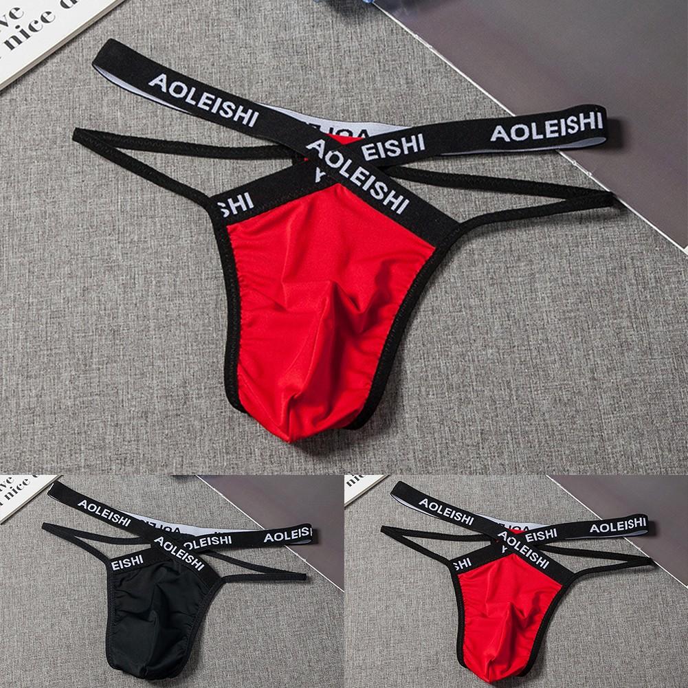 T-Geri Erkek Külot Sırtı Açık Bulge Kese Külot Elastik