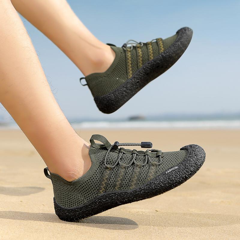 Quick Dry Beach Wading Shoes Unisex Non-slip Water Sports Shoes Lightweight Aqua Shoes for Surfing Diving Fishing