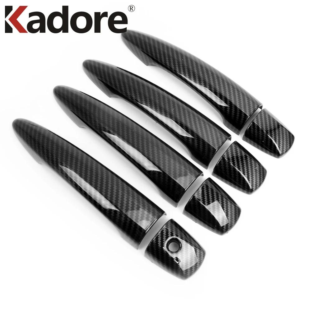 Side Door Handle Cover Trim For Nissan Altima -2024 2025 /Sentra Sylphy - 2024 2025 Carbon Fiber Car Accessories