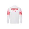 Li-Ning Feather Series International Team Competition Cool And Dry Stand Collar Color Block Long Sleeve Sports Jacket Men Jackets AYYS019-1