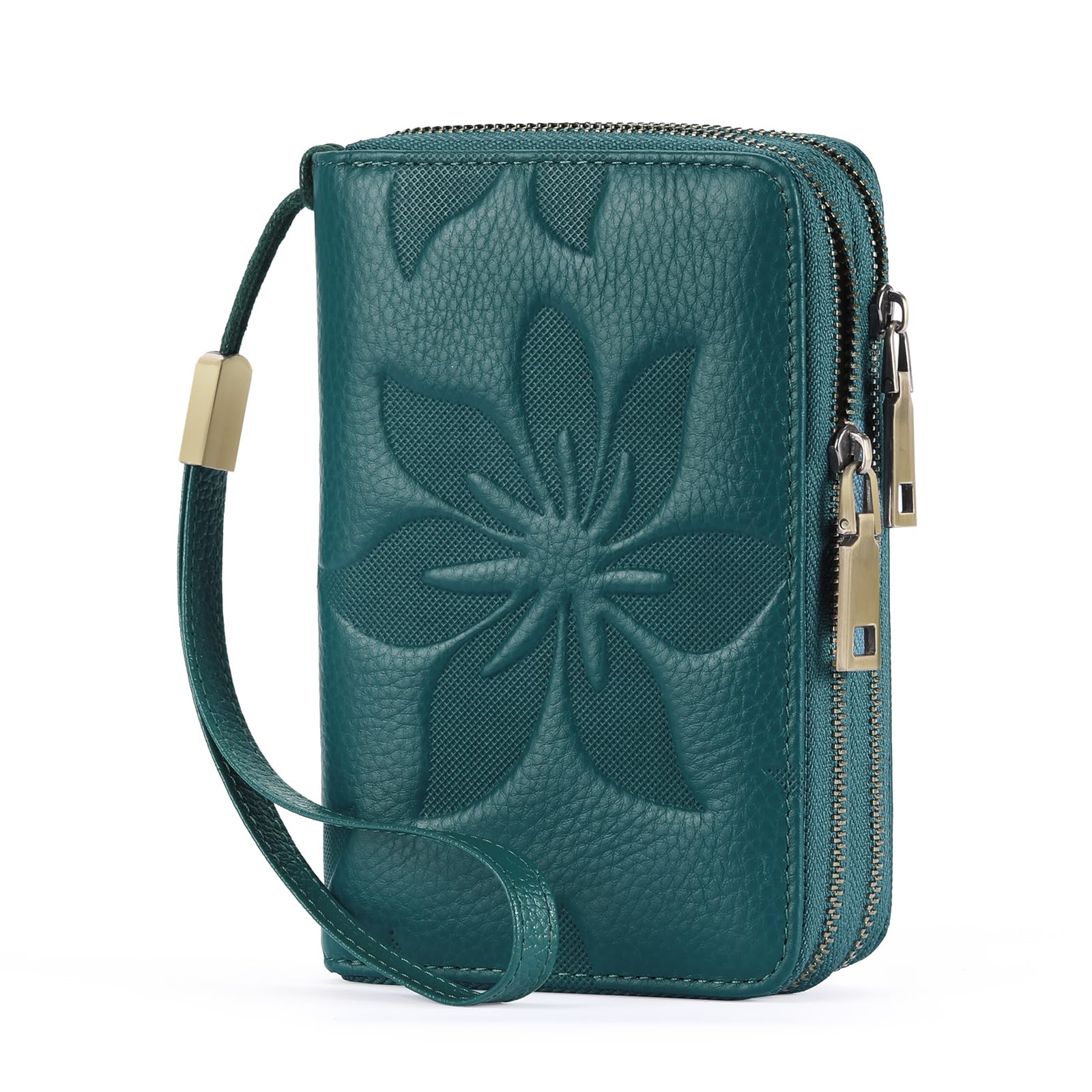 RNIEGA Женский мини-кошелек, Натуральная кожа, Легкий, Компактный, Маленький кошелек с отделением для монет, Картхолдер, Защита от скимминга, Стильный, Популярный кошелек