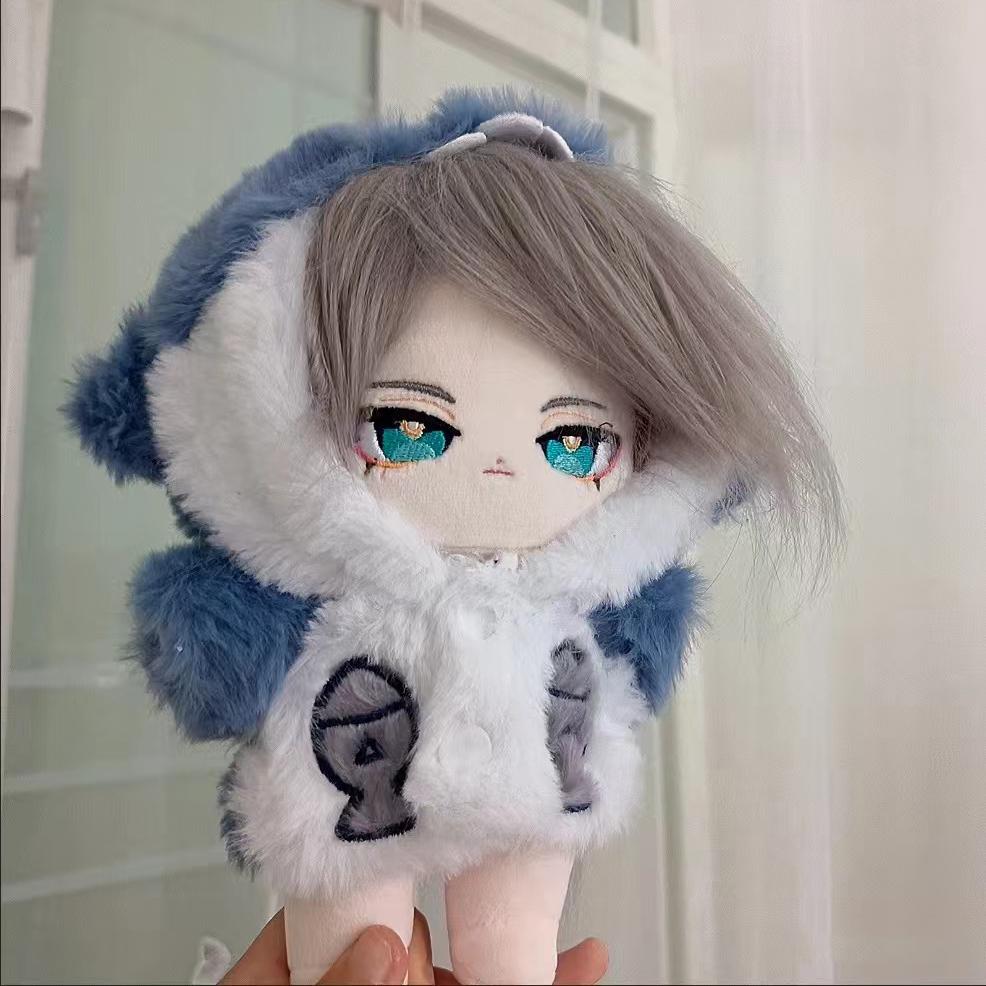 Genshin Impact 20cm Alhaitham Cotton Stuffed Dolls Anime Peripheral Plush Dress-up Puppet with Costume Collectible Gift for Kids
