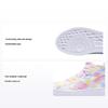 Li Ning Zapatos de Skate para Niños Cómodos Versátiles Antideslizantes Resistentes al Desgaste Zapatillas para Niños Rosa Azul YKCR150-2