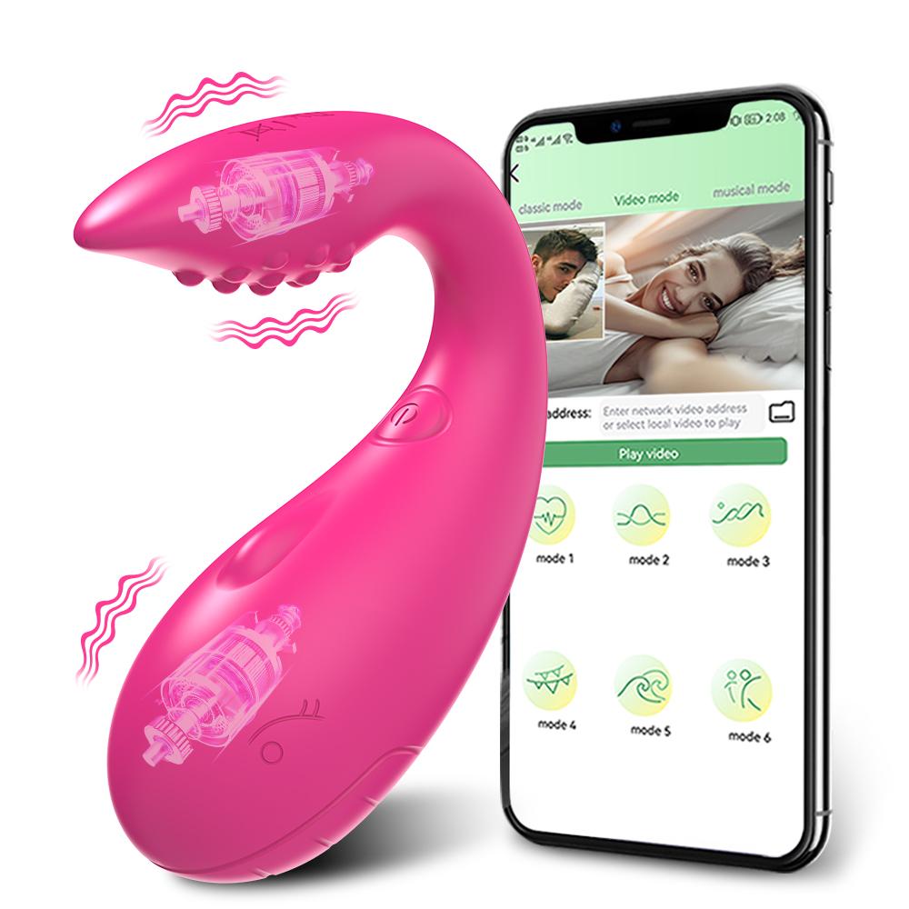 Sex Toy G Spot Vibrator for Women Clitoris Stimulator Dildo Vibrator Penetration Vagina Love Egg APP Control Vibration Toys