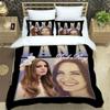 3D Lana Del Rey Bedwäsche-Sets Exquisites Bettwaren-Set Bettbezug Bettdecke Set Bettwäsche-Set Luxuriöses Geburtstagsgeschenk