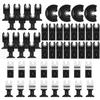 35-Piece Universal Oscillating Saw Blade Set - Wood & Metal Cutting, Bimetal, Quick Release