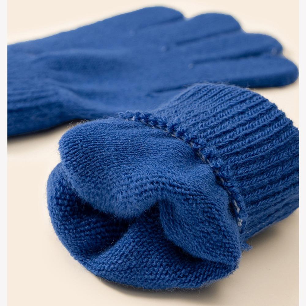 1Pair Coldproof Children's Gloves 7-9 Years Cartoon Gloves Unisex Hand Gloves  Children