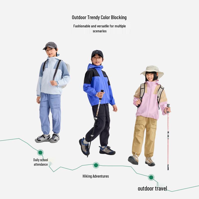Pelliot Kids' 3-Proof Outdoor Jacket