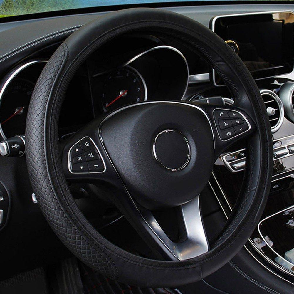 Cubierta de Volante de Cuero Accesorios para Cubierta de Volante