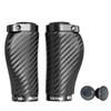 GORIX Bicycle Grips Carbon Pattern Short Grips Short Pair X Short Grips Short Grips Double Screw Fixation Cross Bike MTB Stylish Shock Absorption