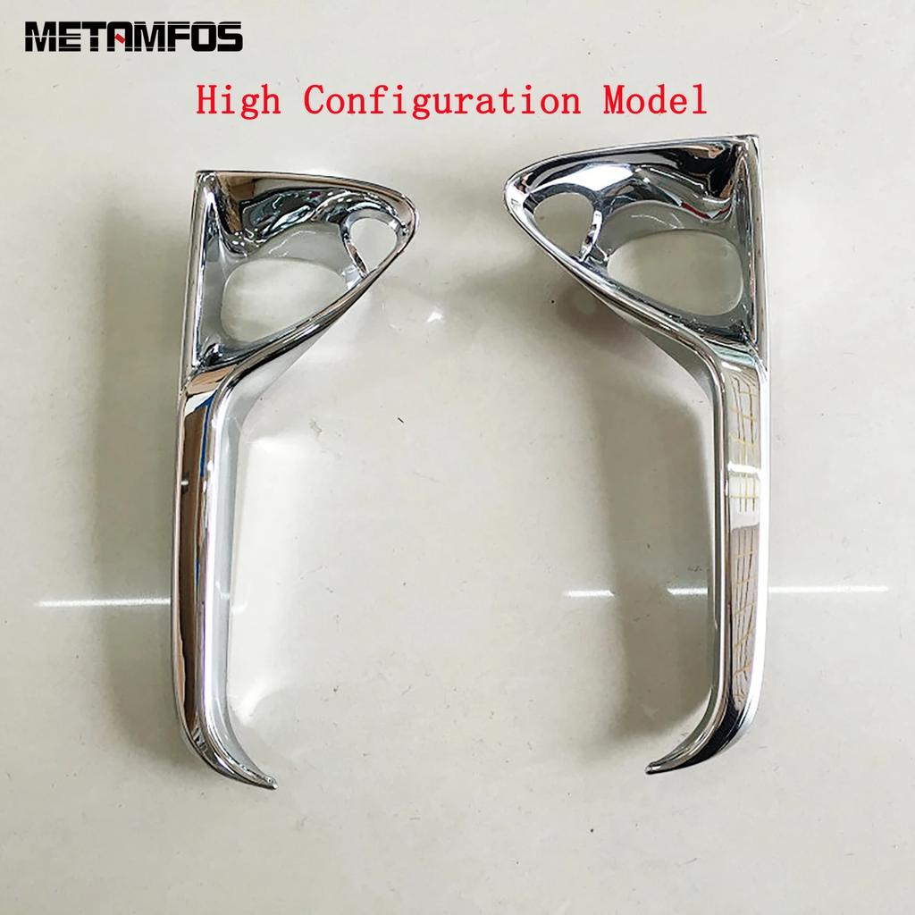 Fog Front Light Lamp Cover Trim For Lexus RX 200T 350 450H 450HL 2016-2018  Chrome Foglight Foglamp Protector Accessories