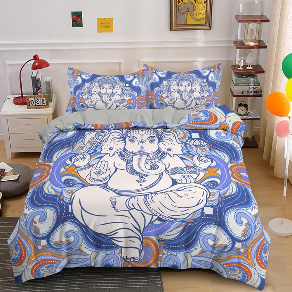 

Трехпредметный пододеяльник с цифровой печатью Трехпредметный постельный комплект 70 * 133