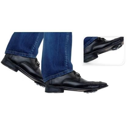 Ice Cleats - One Size Fits All - For Black Ice, Snow, Wet Grass - Easy To Put On